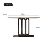 LUXORA CC1019 Sintered 100/120/140/160cm Length Stone Table Console Countertop