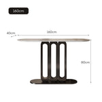 LUXORA CC1019 Sintered 100/120/140/160cm Length Stone Table Console Countertop