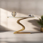 LUXORA CC1024 Sintered 120/150cm Stone Table Length Console Countertop