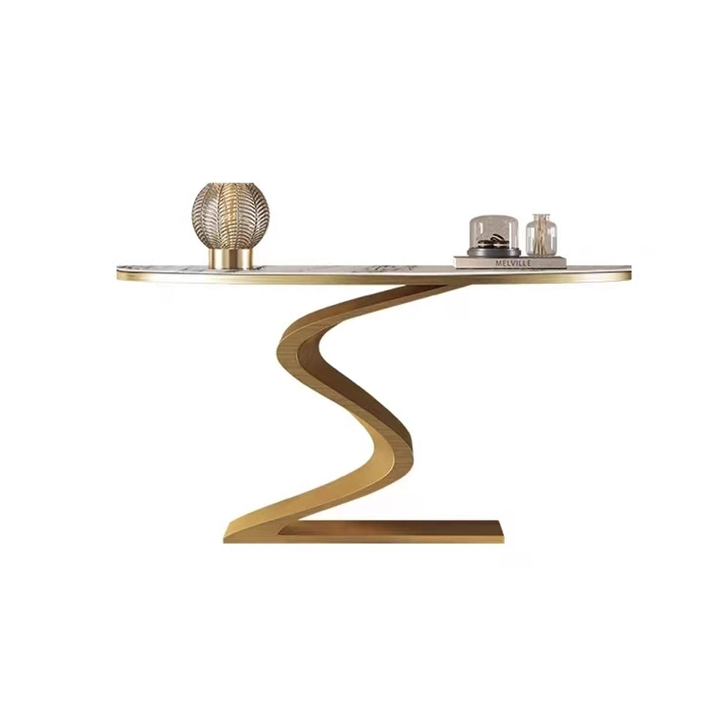 LUXORA CC1024 Sintered 120/150cm Stone Table Length Console Countertop