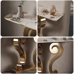 LUXORA CC1029 120/150cm Sintered Table Length Console Stone Countertop