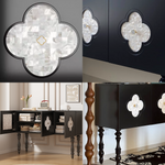 LUXORA CC1032 Natural Shell Decoration 100/120CM French Sideboard