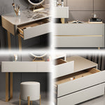 LUXORA DR1010 Desktop Rock Pine 130cm Dressing Board Frame Table