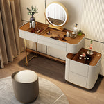 LUXORA DR1013 80-120cm Board Frame Pine Dressing Desktop Rock Table