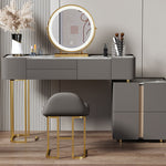 LUXORA DR1016 Frame Pine Board Desktop Rock 80-120cm Dressing Table
