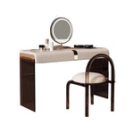 LUXORA DR1029 80-120cm Rock Solid Dressing Cabinet Countertop Wood Table