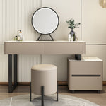 LUXORA DR1030 80-120cm Dressing Rock Countertop Wood Solid Cabinet Table
