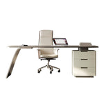 LUXORA WD1032 Style 140/160/180 Minimalist Sintered Stone Desk