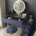 LUXORA DR1033 65cm Tabletop Dressing Solid Wood Lacquered Table