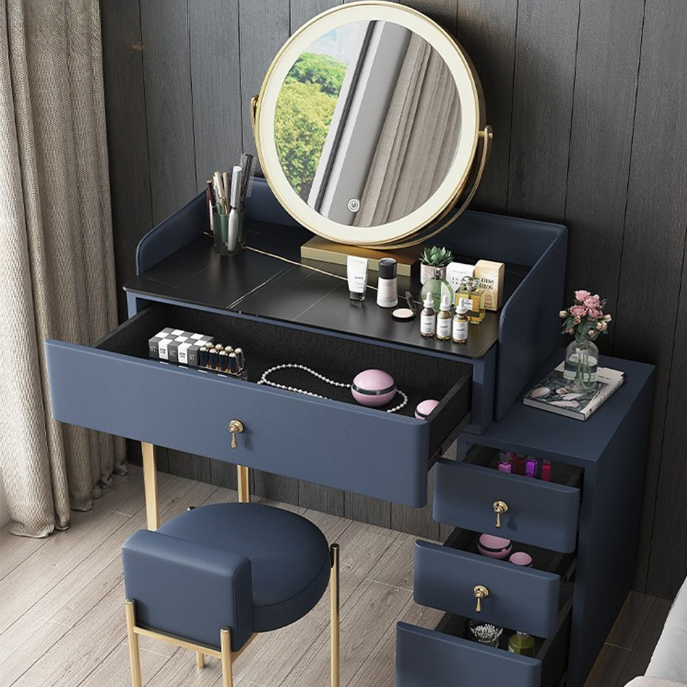 LUXORA DR1033 65cm Tabletop Dressing Solid Wood Lacquered Table