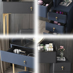 LUXORA DR1033 65cm Tabletop Dressing Solid Wood Lacquered Table
