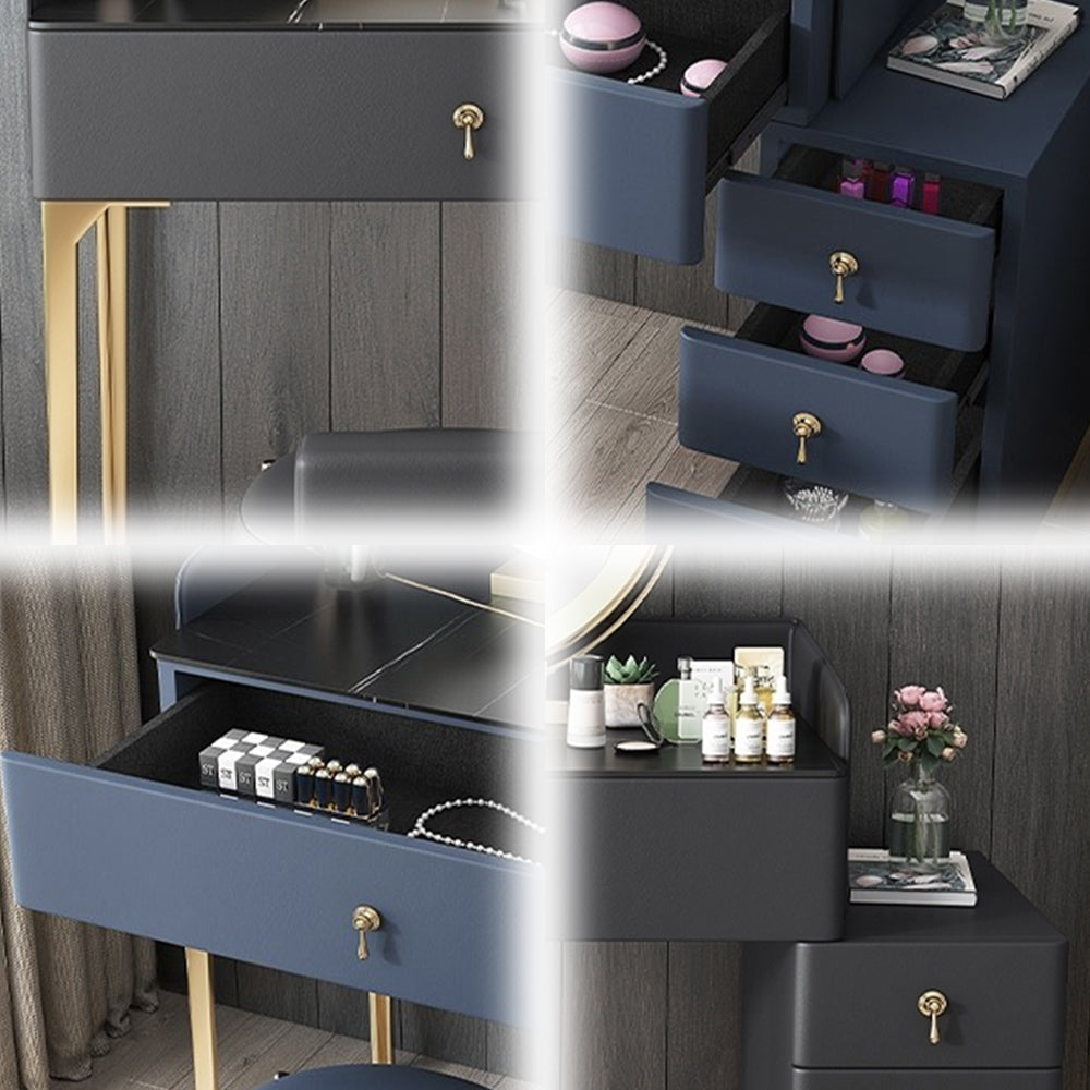 LUXORA DR1033 65cm Tabletop Dressing Solid Wood Lacquered Table