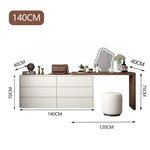 LUXORA DR1036 120-140cm Vanity With Board LED Able Eco-Friendly Mirror