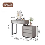 LUXORA DR1038 Solid Lacquered Wood 100cm Tabletop Dressing Table
