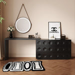 LUXORA DR1045 120cm Solid Minimalist Wood Dressing Table