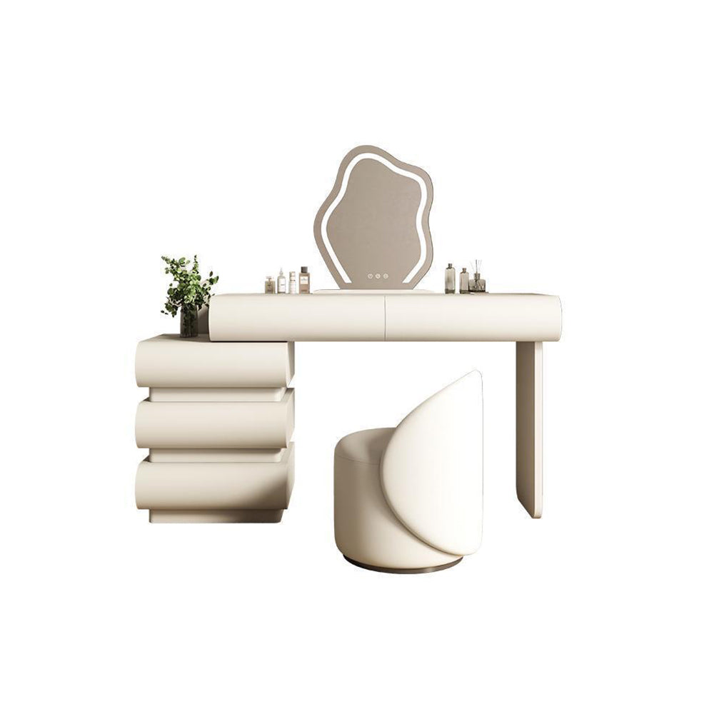 LUXORA DR1047 Pine Dressing Frame 80-120cm Solid Wood Lacquered Table