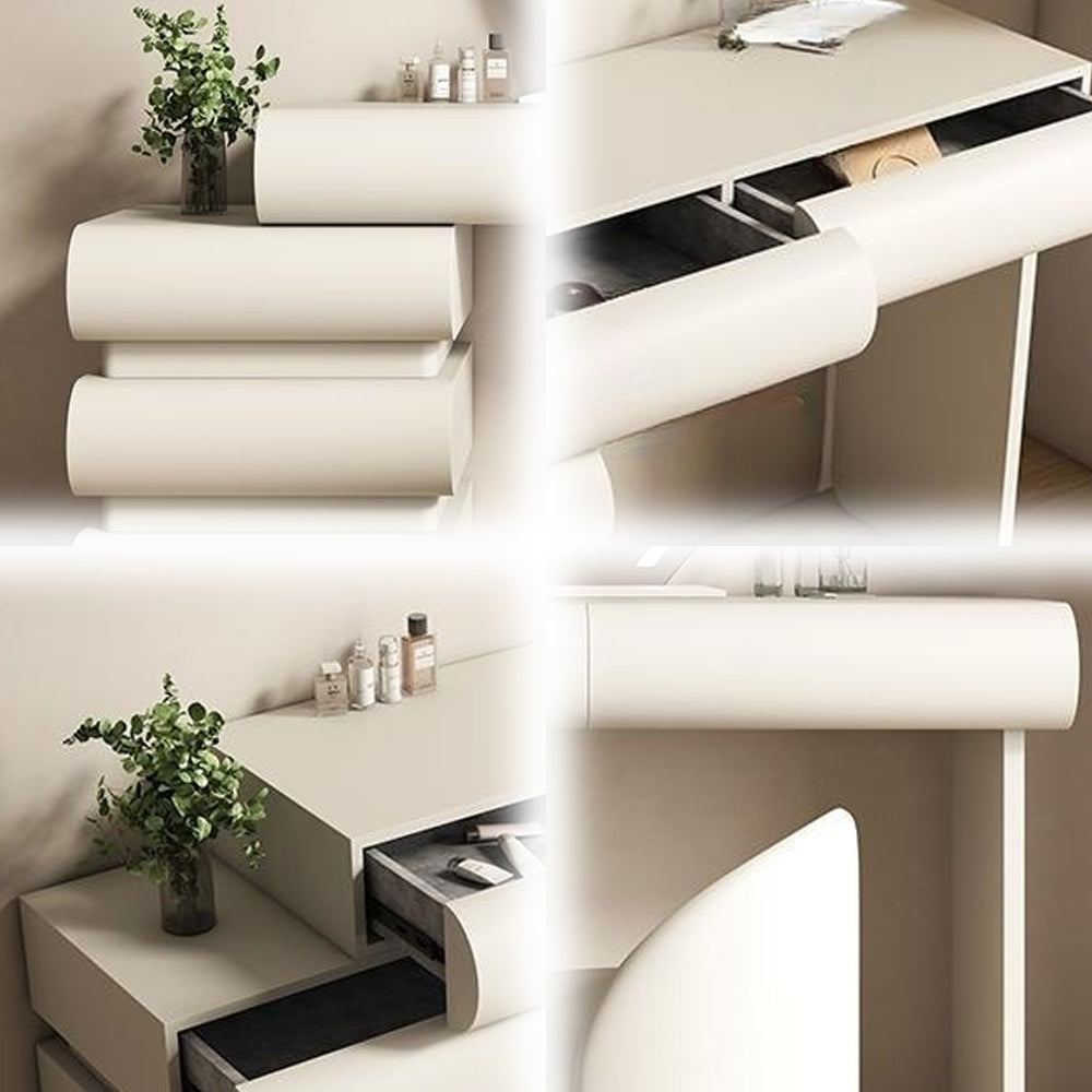LUXORA DR1047 Pine Dressing Frame 80-120cm Solid Wood Lacquered Table