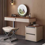 LUXORA DR1067 Countertop Dressing Walnut 80-120cm Wood Table
