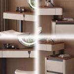 LUXORA DR1067 Countertop Dressing Walnut 80-120cm Wood Table