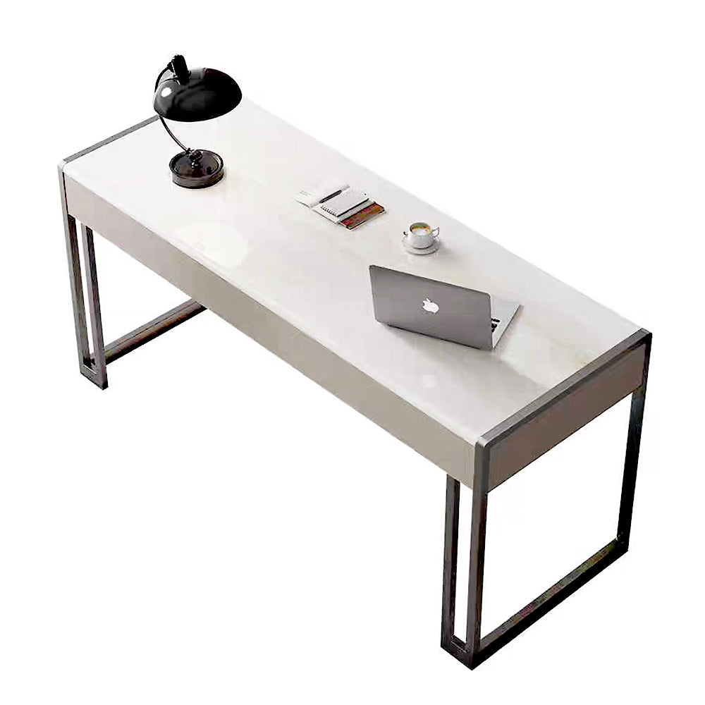 LUXORA DR1068 Minimalist Style Stone Supercrystal 120/140/160cm Desk