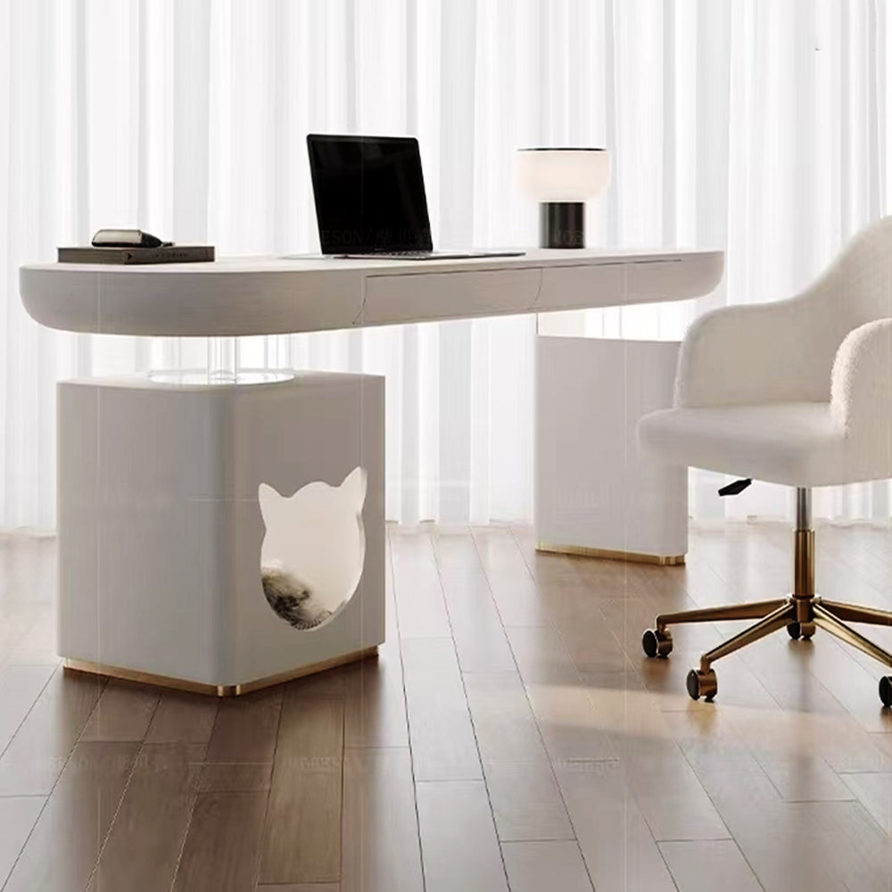 LUXORA DR1070 120/140/160/180cm Painted Minimalist Style Desk
