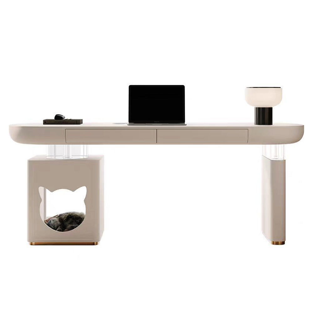 LUXORA DR1070 120/140/160/180cm Painted Minimalist Style Desk