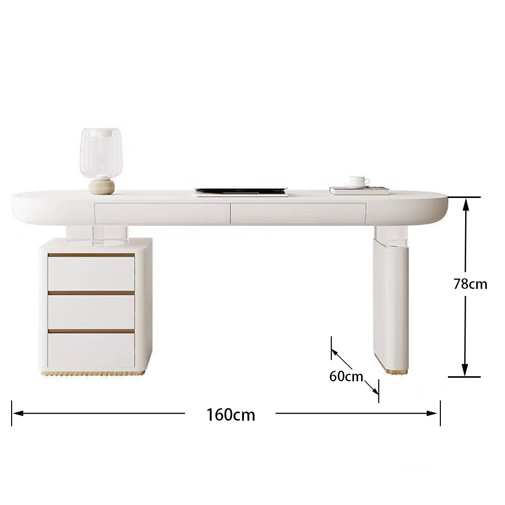 LUXORA DR1071 120/140/160/180cm Style Painted Minimalist Desk