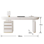 LUXORA DR1071 120/140/160/180cm Style Painted Minimalist Desk