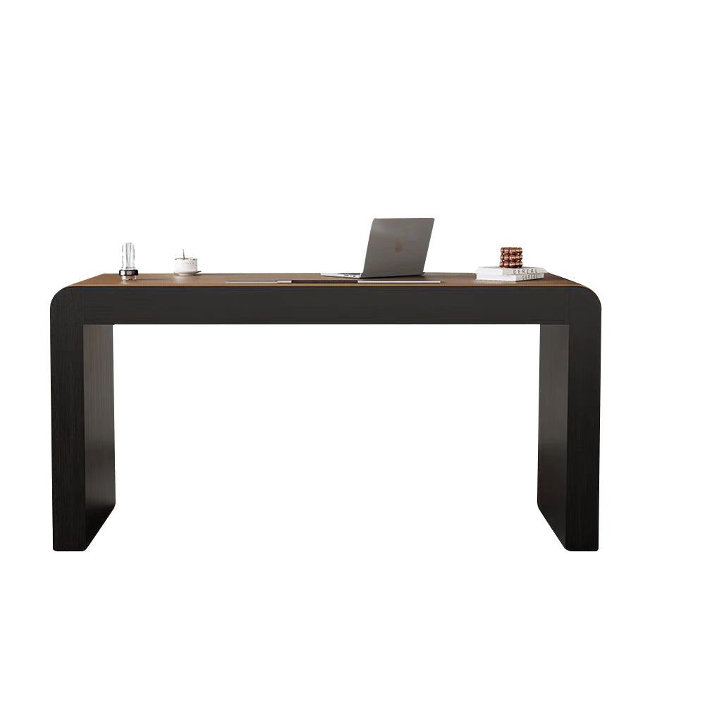 LUXORA DR1074 Minimalist Style 120/140/160/180cm Leather Saddle Fall Desk