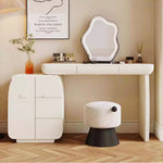 LUXORA DR1084 Solid 100/120cm Dressing Wood Minimalist Table