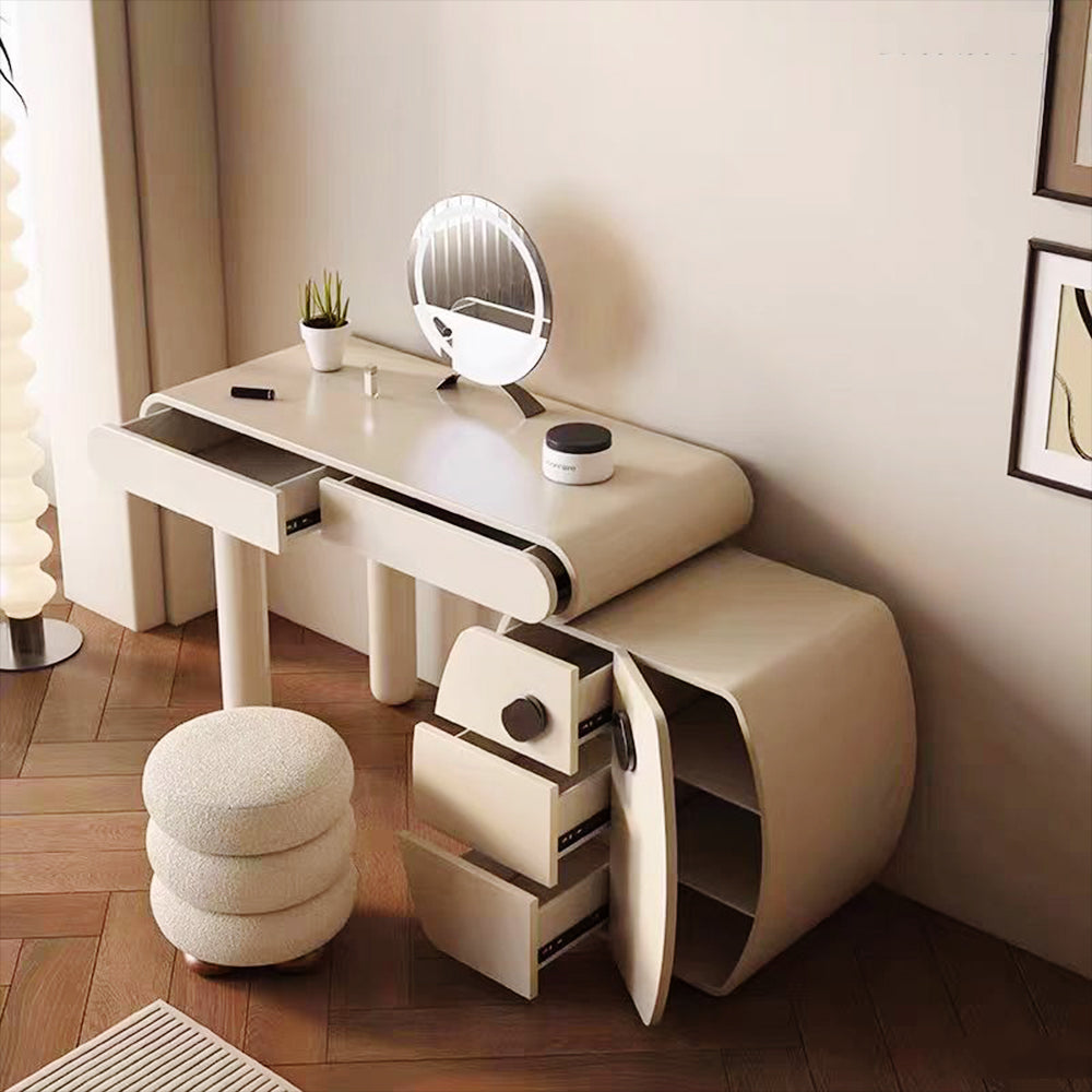 LUXORA DR1085 80/100/120cm Wood Minimalist Dressing Solid Table