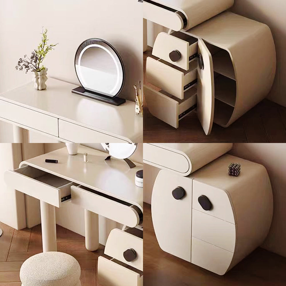 LUXORA DR1085 80/100/120cm Wood Minimalist Dressing Solid Table