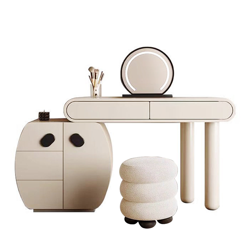 LUXORA DR1085 80/100/120cm Wood Minimalist Dressing Solid Table