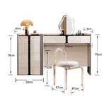 LUXORA DR1090 Minimalist Solid Wood Dressing 100/120cm Table