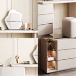 LUXORA DR1089 Minimalist 120cm Solid Wood Dressing Table