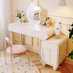 LUXORA DR1092 Solid 80/100/120cm Minimalist Dressing Wood Table