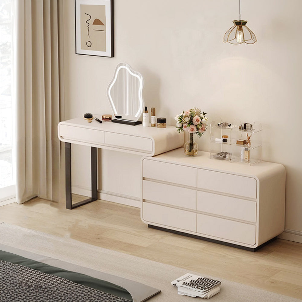 LUXORA DR1093 Dressing 100/120cm Wood Minimalist Solid Table