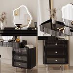 LUXORA DR1095 Wood Minimalist Solid 80/100/120cm Dressing Table