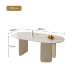 LUXORA DT1099 Stone Tabletop 140/160/180cm Dining Length Sintered Table