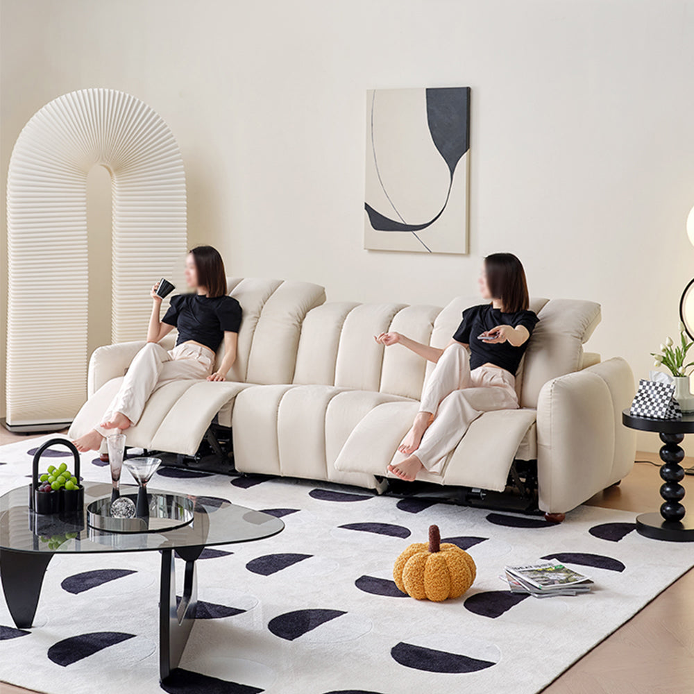 LUXORA FC1011 - High-Tech Pine Frame Wood Sofa Fabric