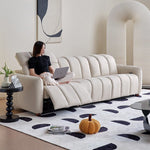 LUXORA FC1011 - High-Tech Pine Frame Wood Sofa Fabric