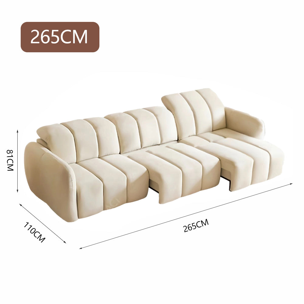 LUXORA FC1016 190-325cm Sofa High-Tech Electric Multifunctional Adjustable Fabric