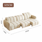 LUXORA FC1016 190-325cm Sofa High-Tech Electric Multifunctional Adjustable Fabric