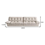 LUXORA S1003 Imported 220/240CM Pine Style Frame Modern Sofa