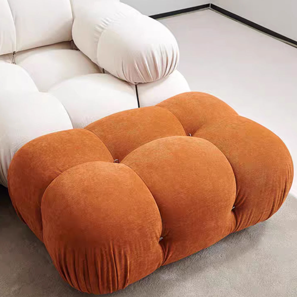 LUXORA S1009 Length Fabric Sofa Wood 190cm Microfiber Solid Leather Frame