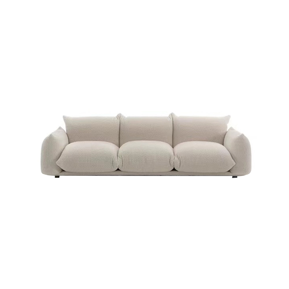 LUXORA S1029 Sofa 220cm Solid Tech Fabric Wood Length Frame