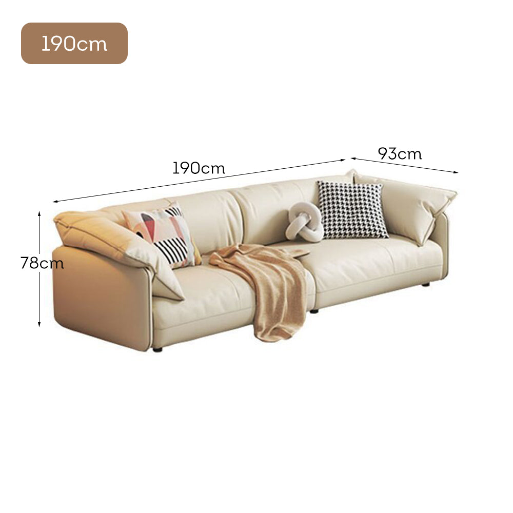 LUXORA S1100 Solid Wood Fabric Length 190/220CM Tech Sofa Frame