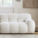 LUXORA S1138 Sofa Wood Velvet Length 240cm Solid Fabric Frame