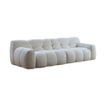 LUXORA S1138 Sofa Wood Velvet Length 240cm Solid Fabric Frame