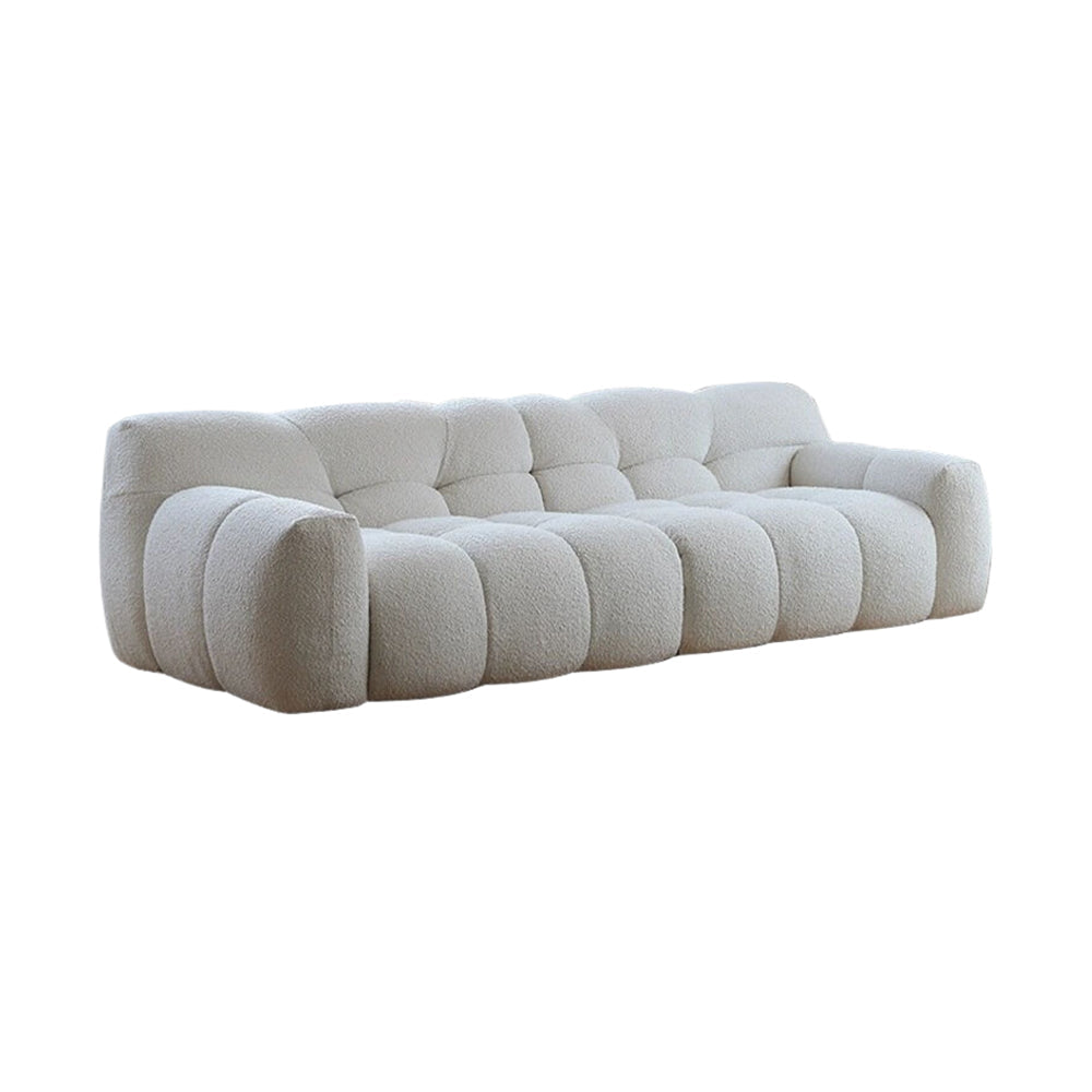 LUXORA S1138 Sofa Wood Velvet Length 240cm Solid Fabric Frame